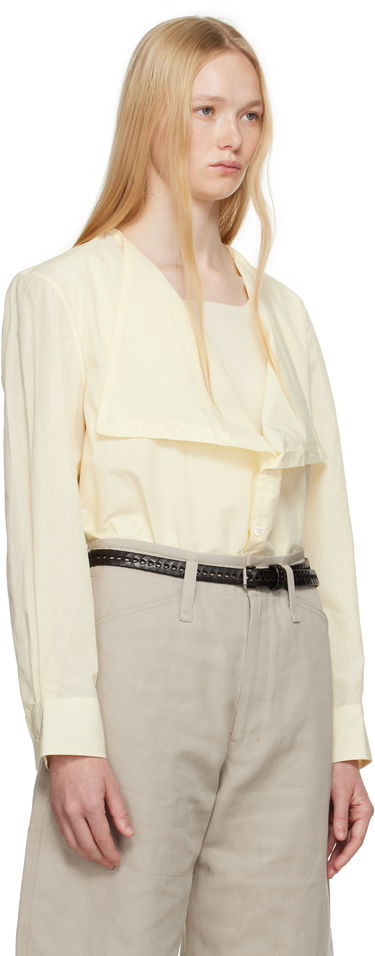 Риза LEMAIRE Lemaire Soft Collar Blouse Жълто | TO1334 LF1399, 1
