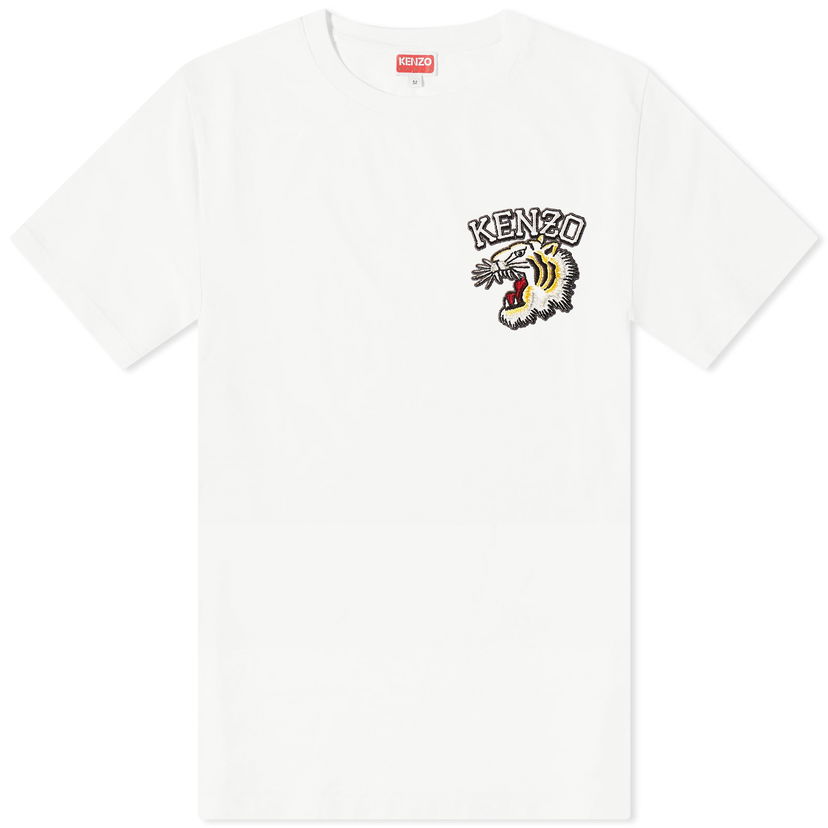 Тениска KENZO Tiger Varsity Slim Tee Бяло | FE55TS1864SG-02