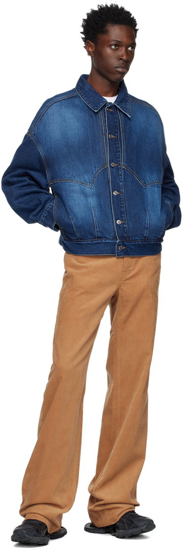 Яке We11done Loose Denim Jacket Синьо | WD-DJ3-22-303-U-NV, 3