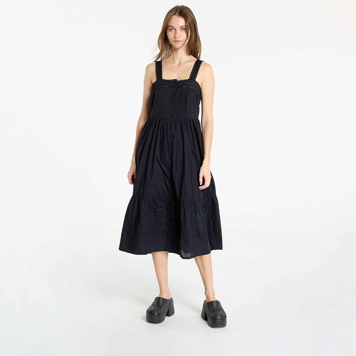 Pокля Levi's Cici Midi Dress Black Черно | A8649-0003, 0