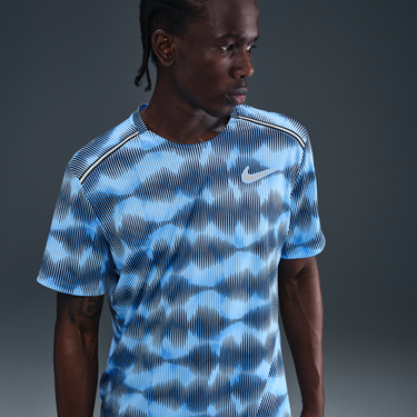 Тениска Nike Nike Miler Short Sleeve Running T-Shirt Синьо | IM2082-412, 0