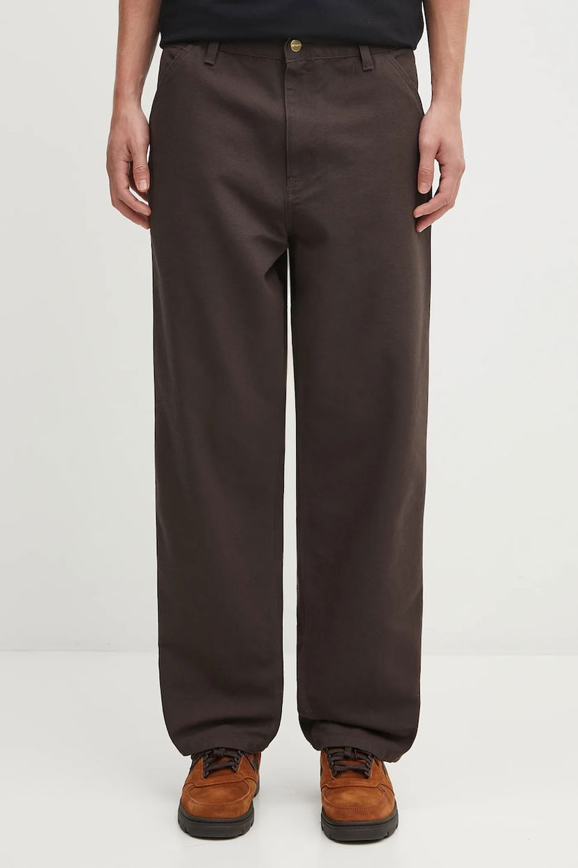 Панталони Carhartt WIP Simple Pant Кафяво | I031220.4702
