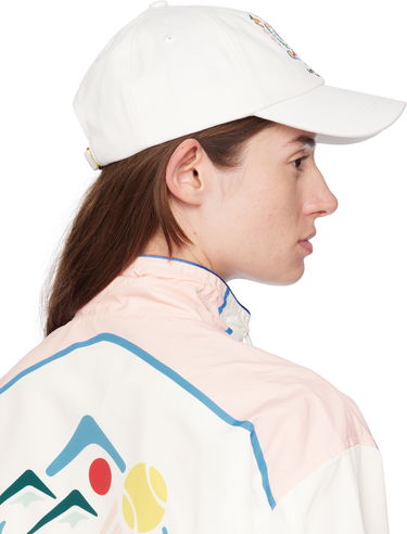 Шапка с козирка Casablanca Casablanca 'Casa Way' Mountain Baseball Cap Бяло | APF25-HAT-002-04, 2