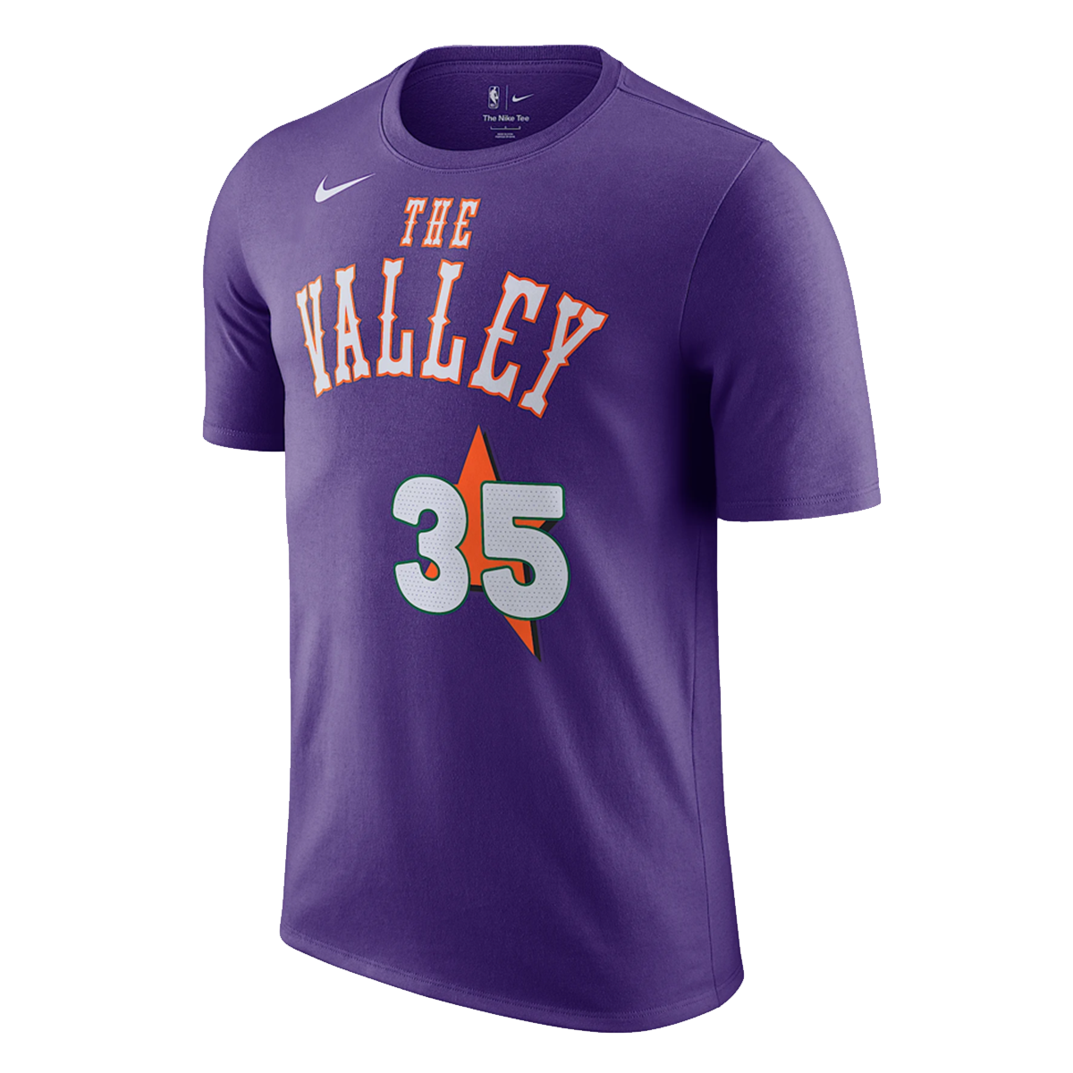 Тениска Nike Phoenix Suns The Valley #35 Nike T-Shirt Лилаво | HJ2786-506, 0