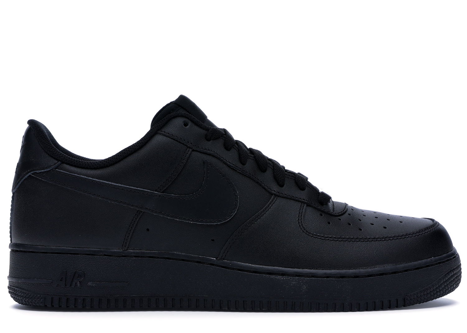 Кецове и обувки Nike Air Force 1 Low '07 Black Black Черно | 315122-001, 0
