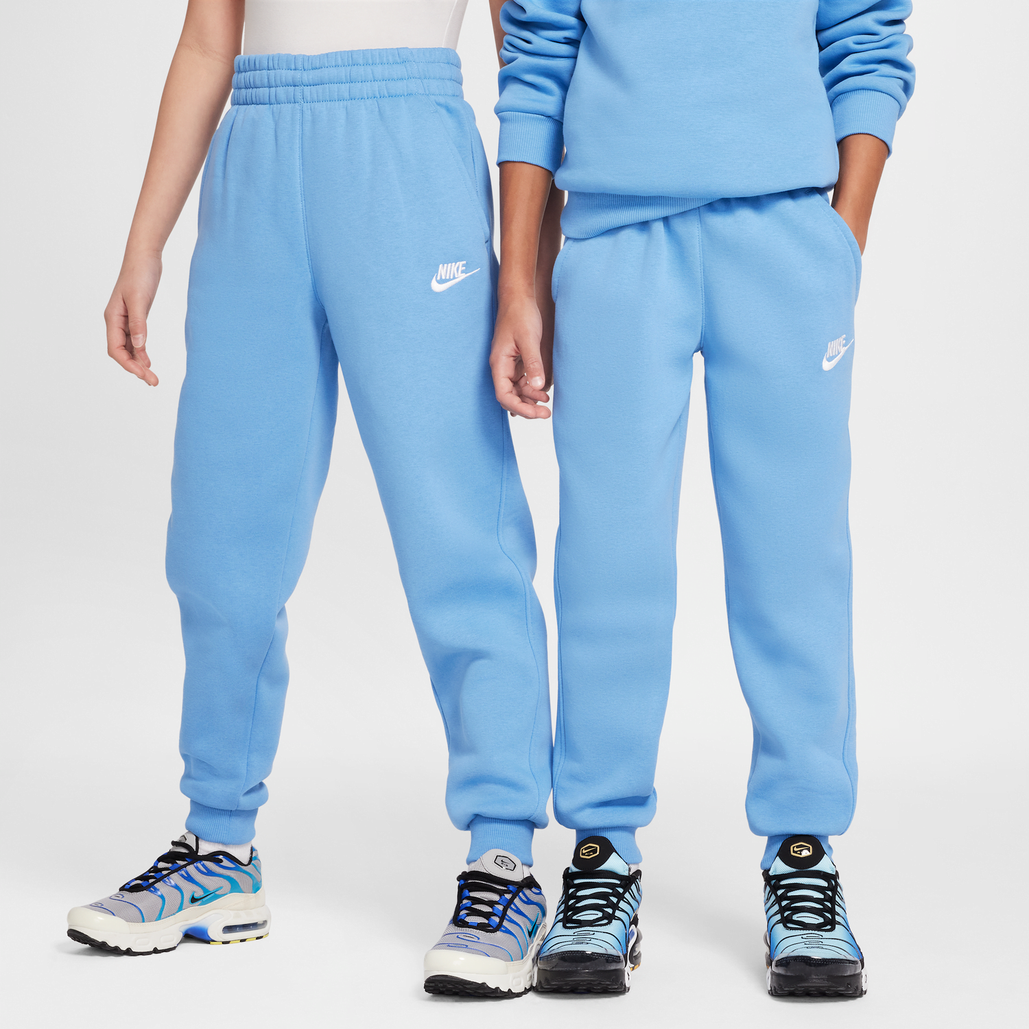 Спортни панталони Nike Nike Sportswear Club Fleece Older Kids' Joggers Синьо | FD3008-489, 0