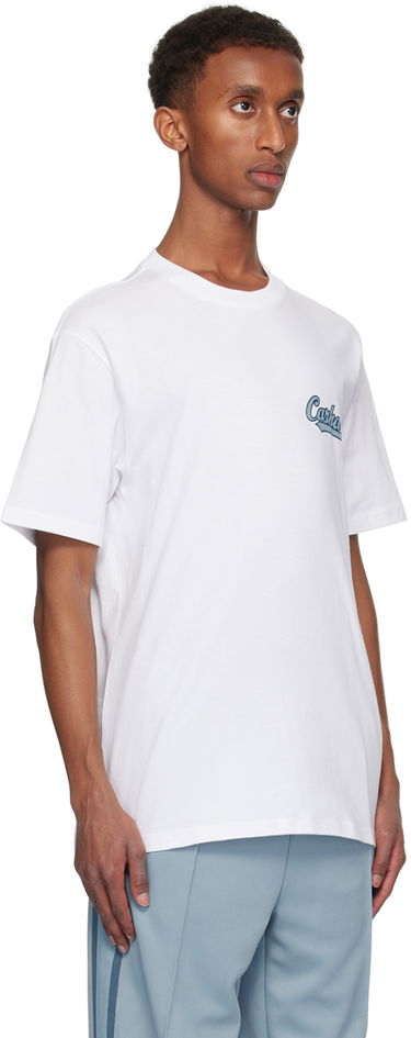 Тениска Carhartt WIP Spill Logo Print T-Shirt Бяло | I033950, 1