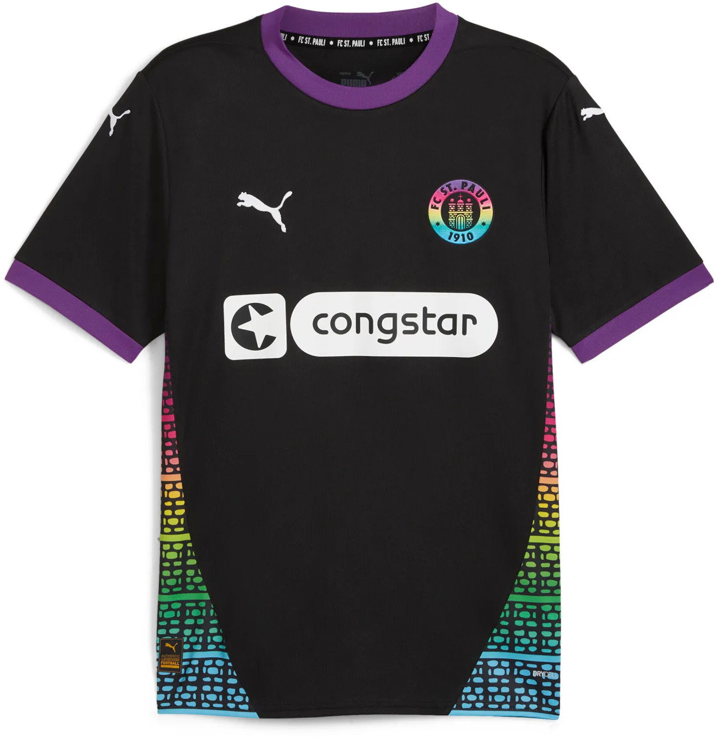 Фланелка Puma FCSP Third Jersey 2024/25 Черно | 778660-03, 0