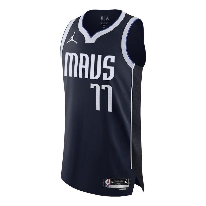 Фланелка Jordan Dallas Mavericks 'Luka Doncic 77' Jersey Синьо | DQ0144-420