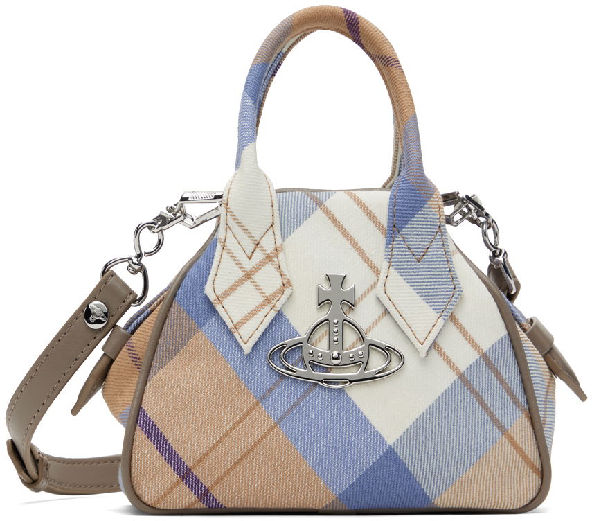 Дамска чанта Vivienne Westwood Mini Yasmine Bag Синьо | 5C010006W-W0138-, 0