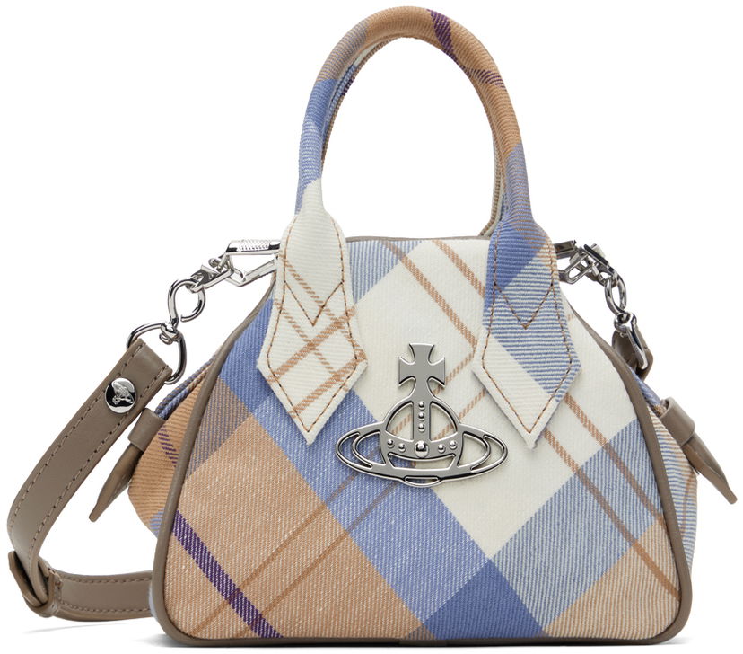 Дамска чанта Vivienne Westwood Mini Yasmine Bag Синьо | 5C010006W-W0138-