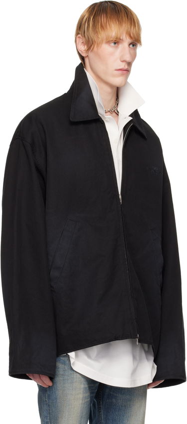 Ветровка Balenciaga Zip-Up Jacket Черно | 817649TRP15, 1