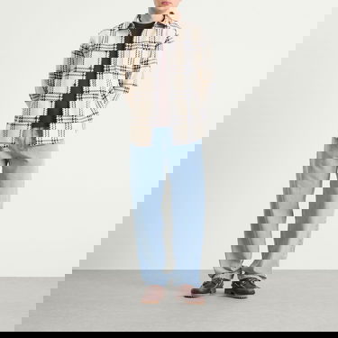 Риза Portuguese Flannel Upper Overshirt Бежово | AW25077-ECR, 4