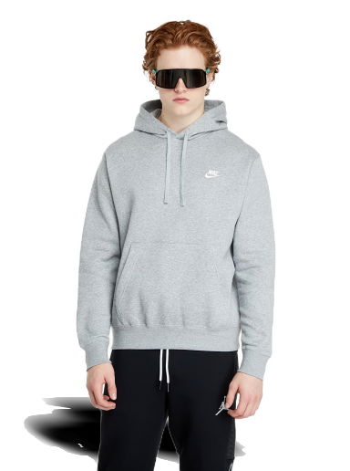 Суитчър Nike Sportswear Club Fleece Pullover Hoodie Сиво | BV2654-063