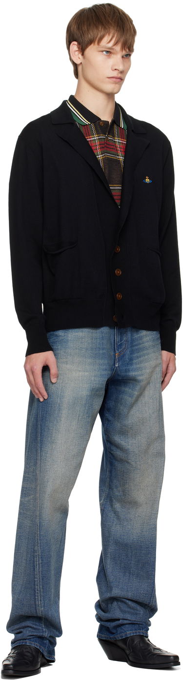 Пуловер Vivienne Westwood Vivienne Westwood Samuel Cardigan Черно | 2701002M-Y001V-, 3