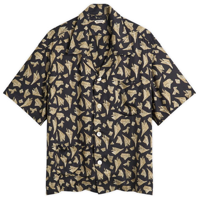 Paper Hat Short Sleeve Shirt