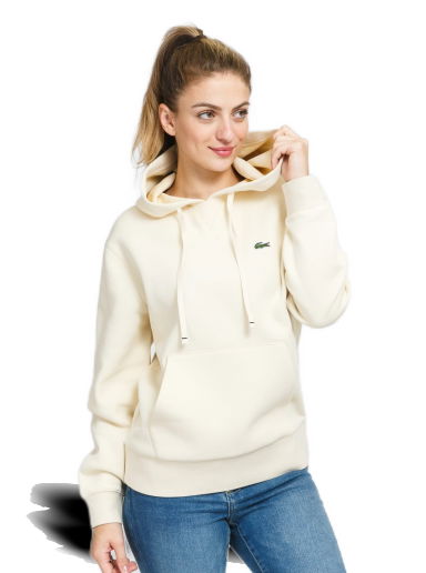 Суитчър Lacoste Loose Fit Cotton Blend Hoodie Бежово | SF7099