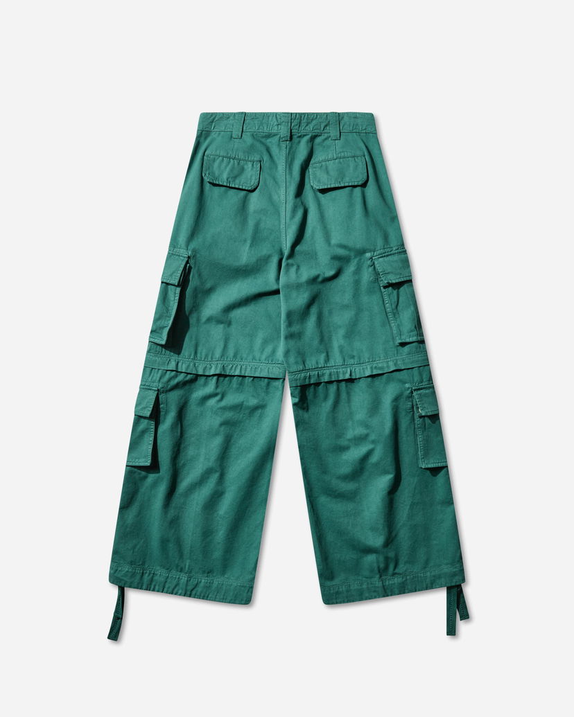 Карго панталони ERL Zip-Off Cargo Pants Зелено | ERL11P006 2