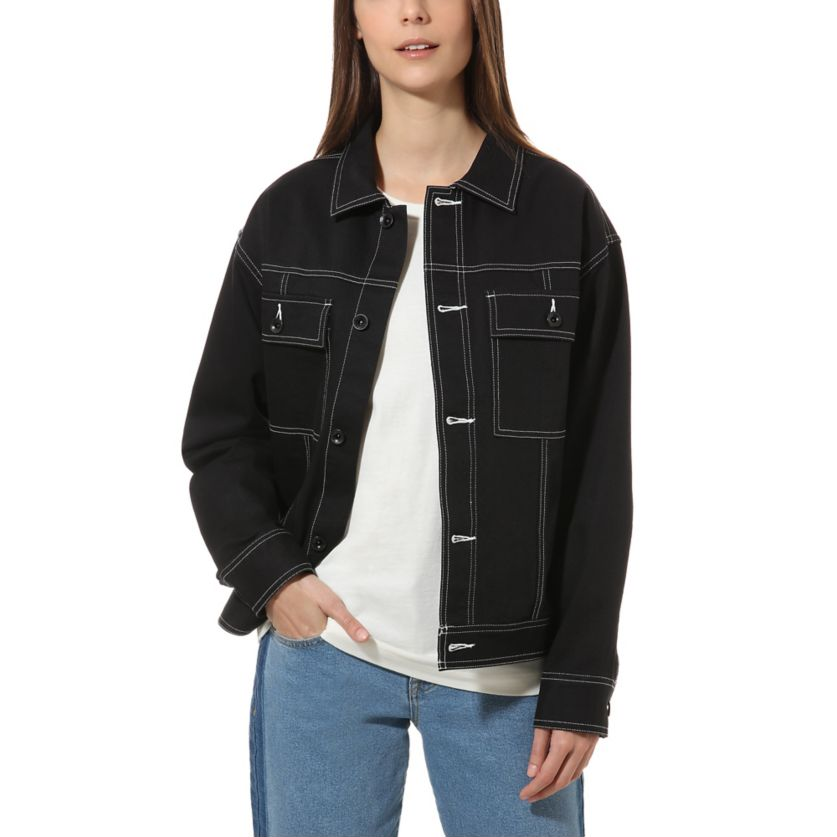 Яке Vans IN THE KNOW Jacket Черно | vn0a47u7blk1, 0