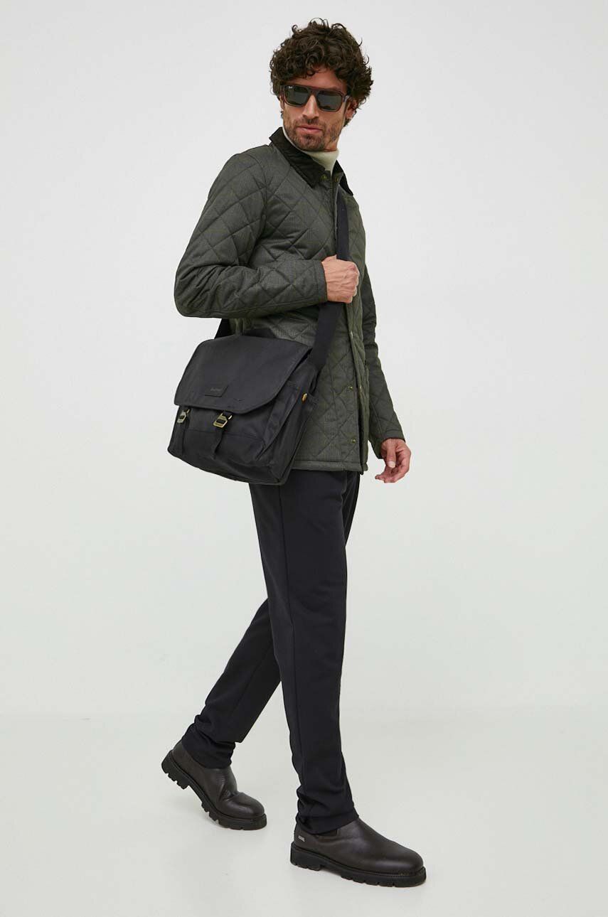 Пухо яке Barbour Barbour Quilted Jacket Сиво | MQU1722, 1