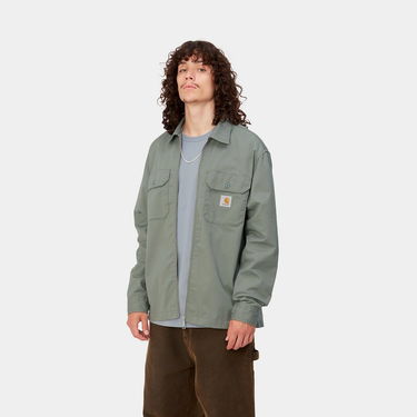 Риза Carhartt WIP L/S Craft Zip Shirt Зелено | I032839_1ND_02, 0