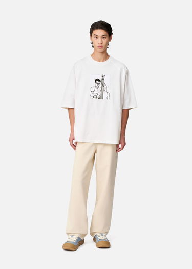 Тениска AXEL ARIGATO T-Shirt Alvin Armstrong Patch Detail Черно | A4114001, 8