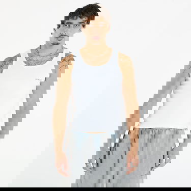 Потник Off-White Off-White Bookish Rib Tank Top Бяло | OMUY006C99JER0020110, 0