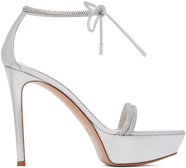 Кецове и обувки Gianvito Rossi Gianvito Rossi Burma Platform Heeled Sandals Металик | G61724.85RIC.BNS, 0
