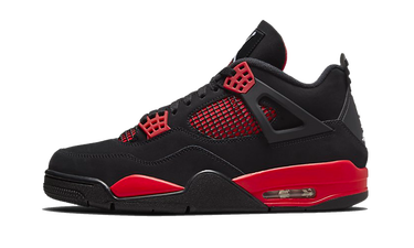 Кецове и обувки Jordan Jordan 4 Retro Red Thunder Черно | CT857016, 1