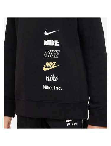 Суитчър Nike Sportswear Crew Sweatshirt Черно | DX5162-010, 2