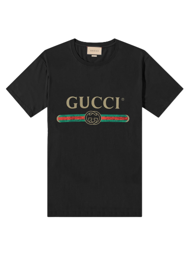 Тениска Gucci Fake Tee Черно | 440103-X3F05-1508