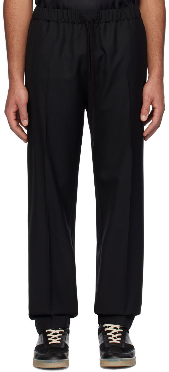 Панталони Maison Margiela MM6 Tapered Trousers Черно | SH0KA0007 S78357, 0