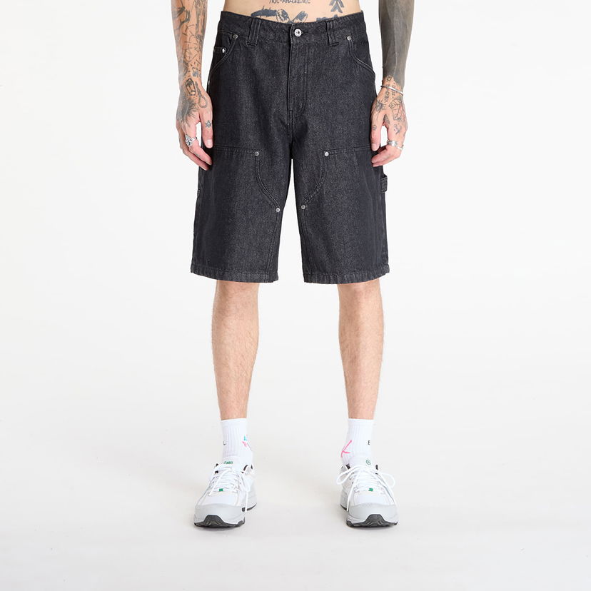 Къси панталони Dime Dime Carpenter Denim Shorts 34 Черно | DIMEFA2521BLK