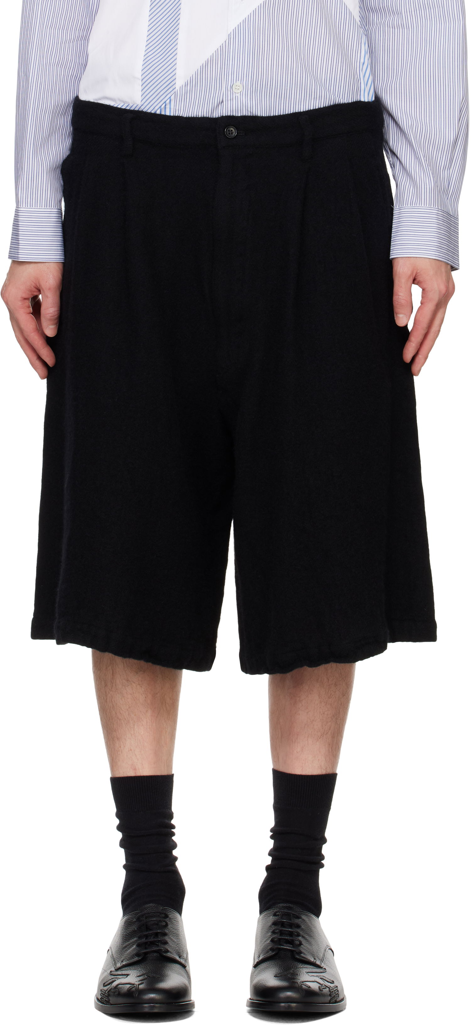 Къси панталони Comme des Garçons Serge Shorts Черно | FN-P502-051, 0