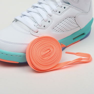 Кецове и обувки Jordan Air Jordan 5 Retro "Light Aqua" GS Бяло | 440892-100, 5
