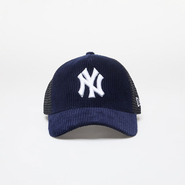 New York Yankees MLB Cord 9FORTY E-Frame Adjustable Trucker Cap Navy Universal