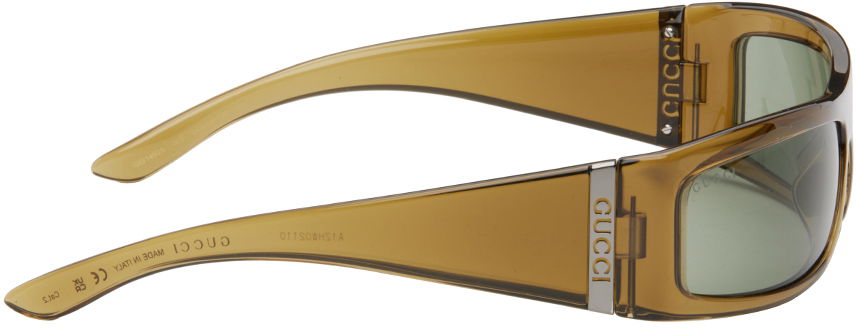 Слънчеви очила Gucci Rectangular Sunglasses Кафяво | GG1492S-003, 1