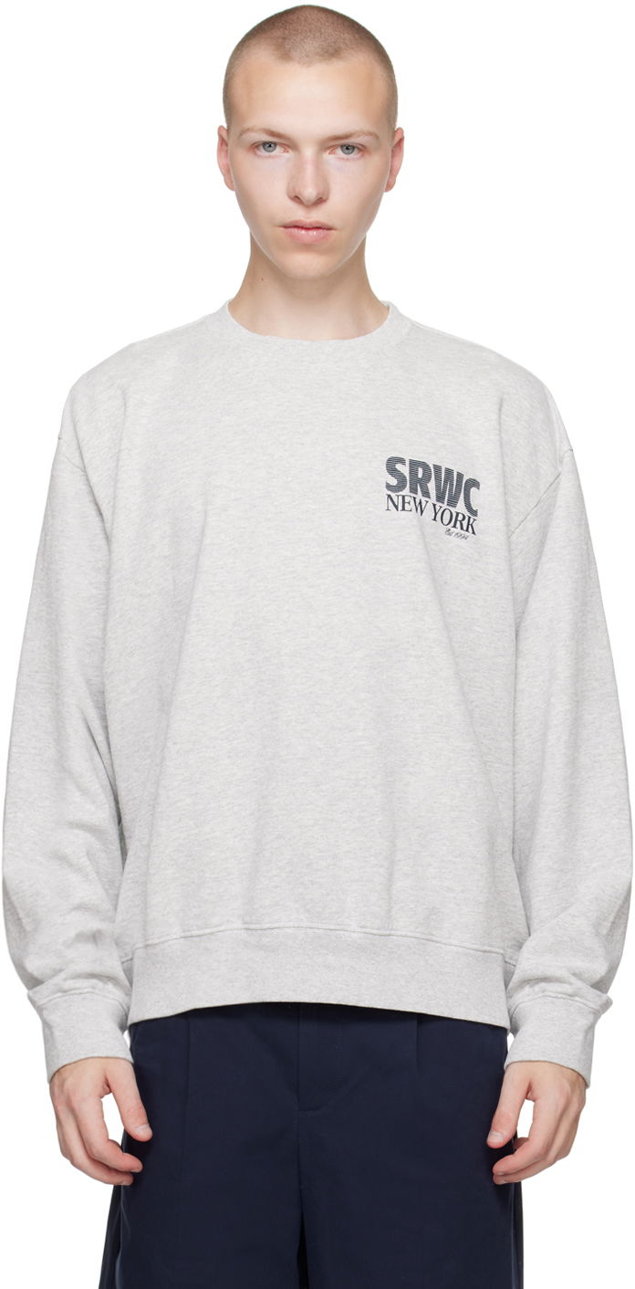 Суитчър Sporty & Rich 'SRWC 94' Sweatshirt Сиво | CR852HG, 0
