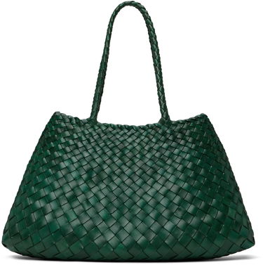 Дамска чанта Dragon Diffusion Santa Croce Large Bag Кафяво | 8892-DARKBROWN, 4