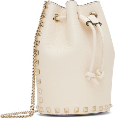 Дамска чанта Valentino Valentino Garavani Mini Rockstud Drawstring Bag Черно | 6W2P0AI4VSH, 3
