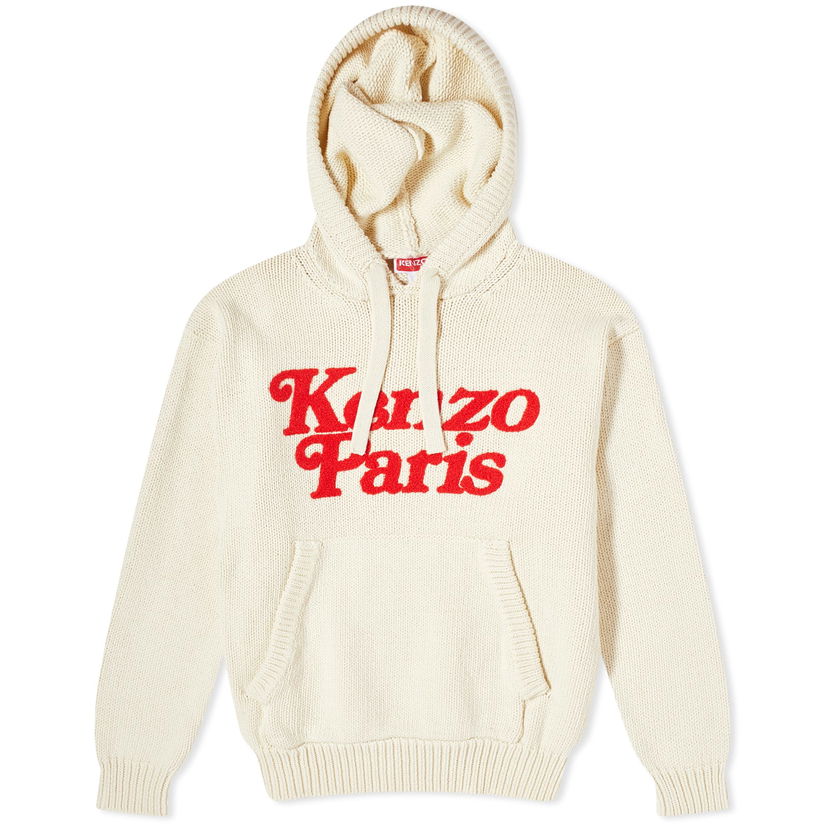 Суитчър KENZO Paris Verdy Hoodie Бяло | FE58PU0113BE-02