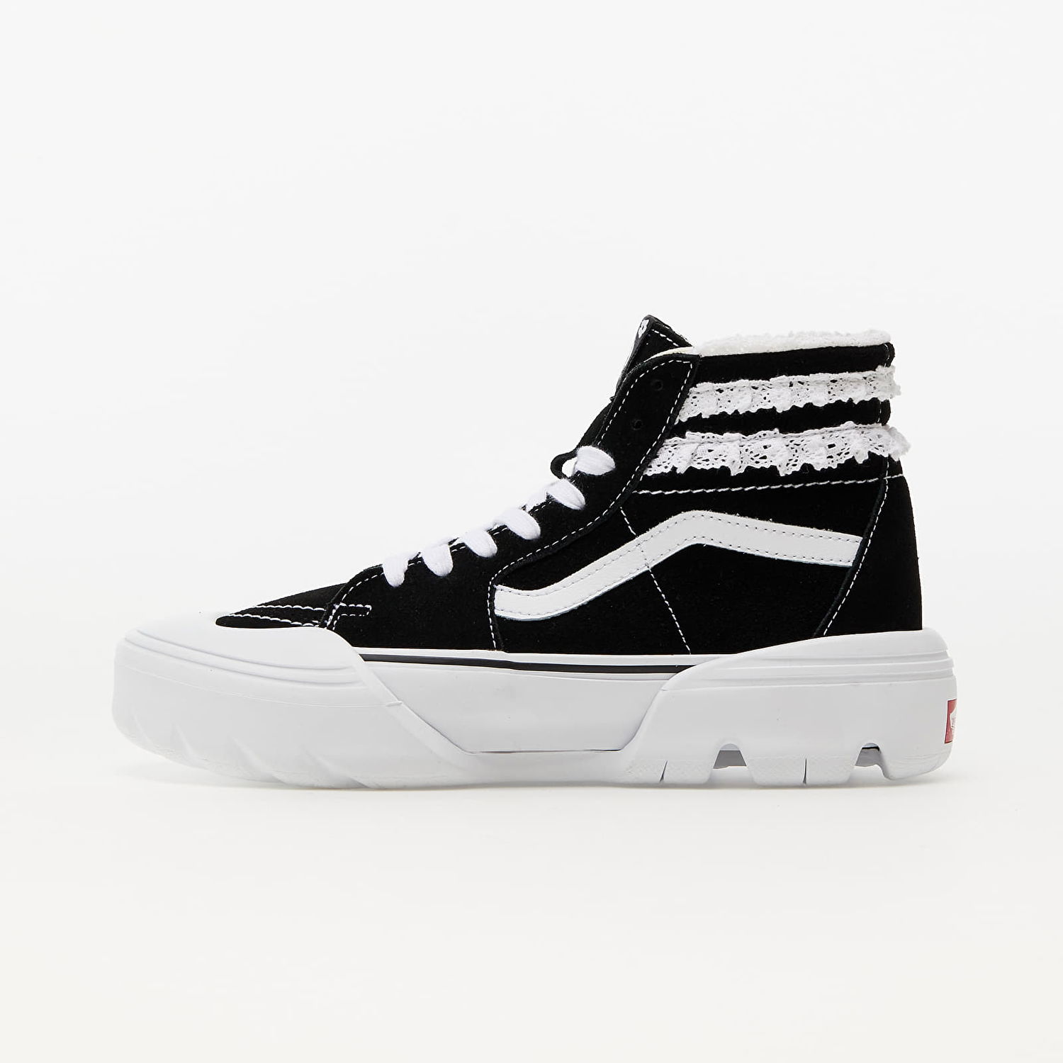 Кецове и обувки Vans Sandy Liang x SK8-Hi Tapered Modular "Black/ True White" Черно | VN0A7Q5TB7C1, 0