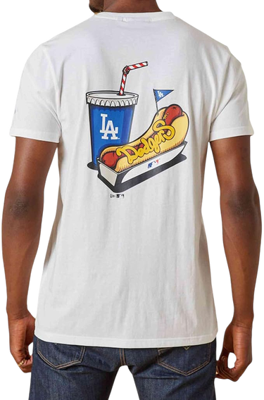 Тениска New Era New Era MLB Los Angeles Dodgers Oversized Graphic T-Shirt Бяло | 60596212-60596212, 1