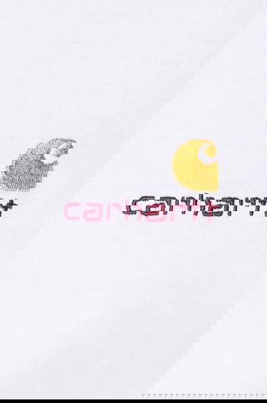 Тениска Carhartt WIP S/S American Script T-Shirt Черно | I032218.02XX, 5
