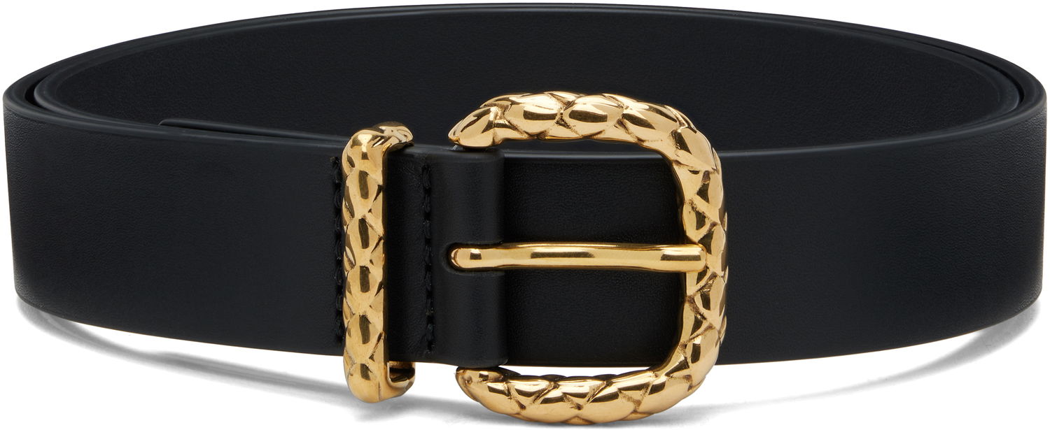 Колани Bottega Veneta Bottega Veneta Coaxial Loop Belt Черно | 826665VALKO1019, 0
