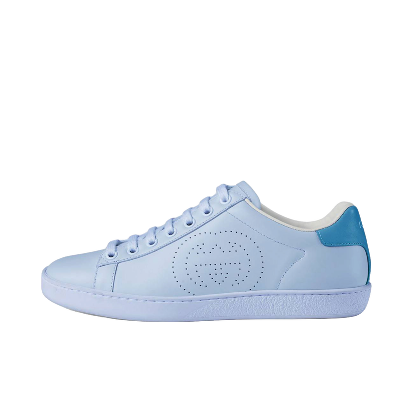 Кецове и обувки Gucci Ace Interlocking G 'Blue' (W) Синьо | _598527 AYO70 4971