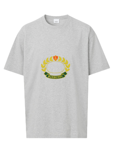 Тениска Burberry Oak Leaf Crest Oversized T-Shirt Сиво | 8061291
