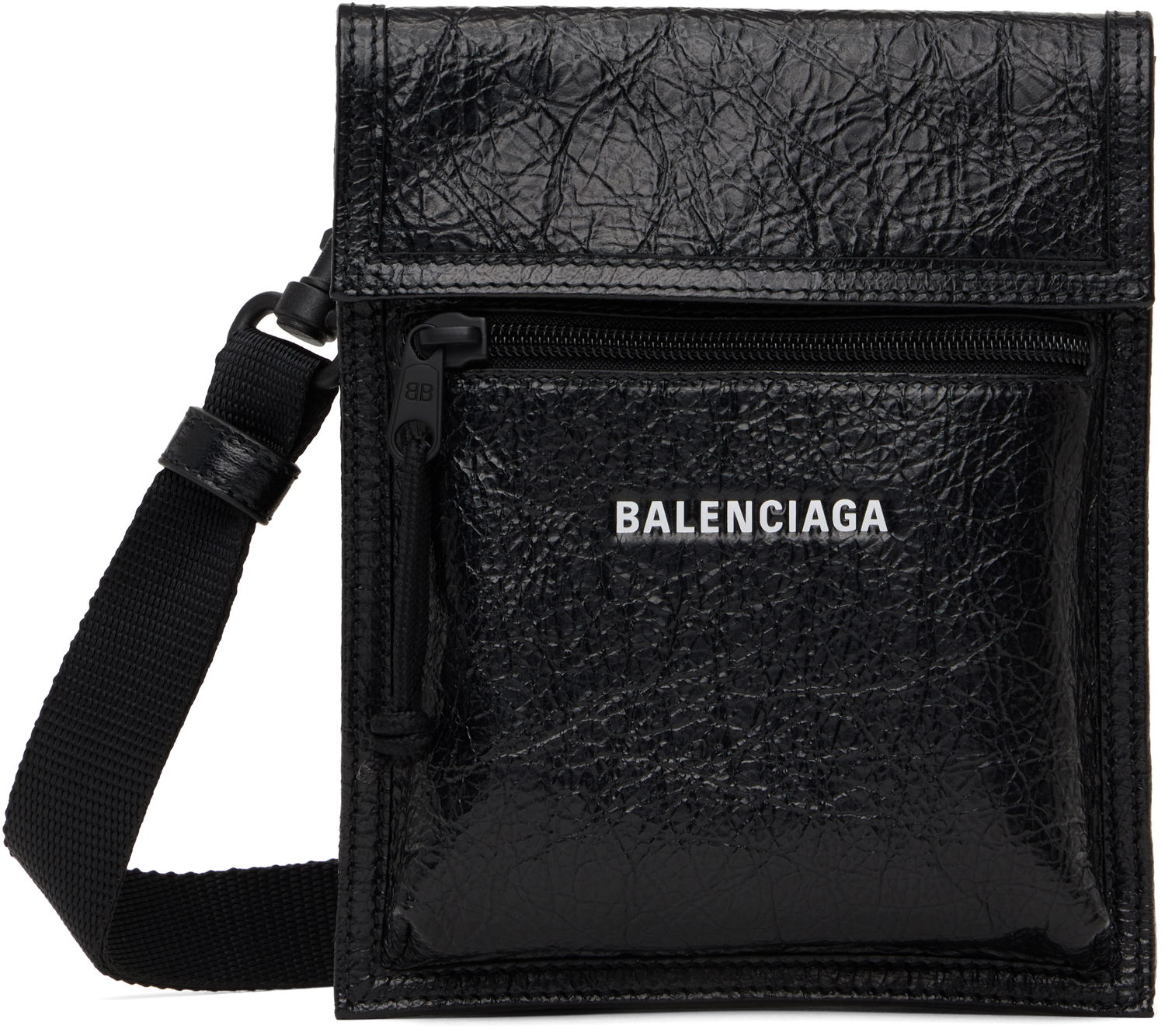 Чанта през рамо Balenciaga Balenciaga Explorer Small Pouch Черно | 6559821VG7X1090, 0