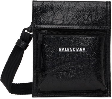 Чанта през рамо Balenciaga Balenciaga Explorer Small Pouch Черно | 6559821VG7X1090, 0