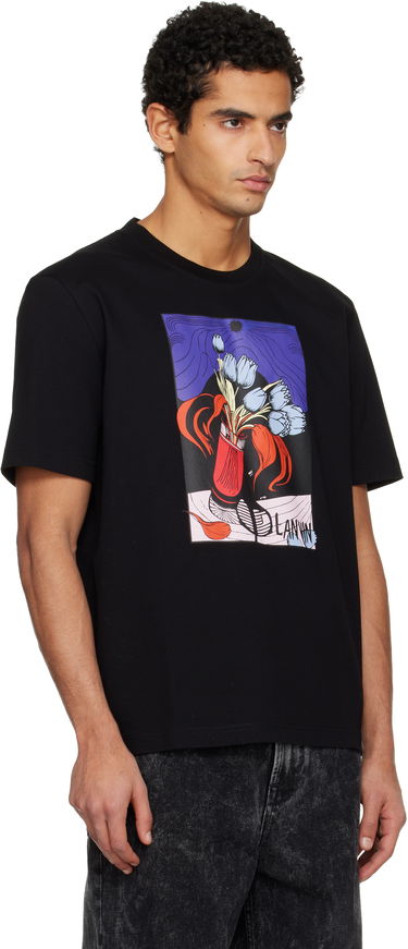 Тениска LANVIN Vase Print T-shirt Черно | RM-TS0115-J291-E25, 1
